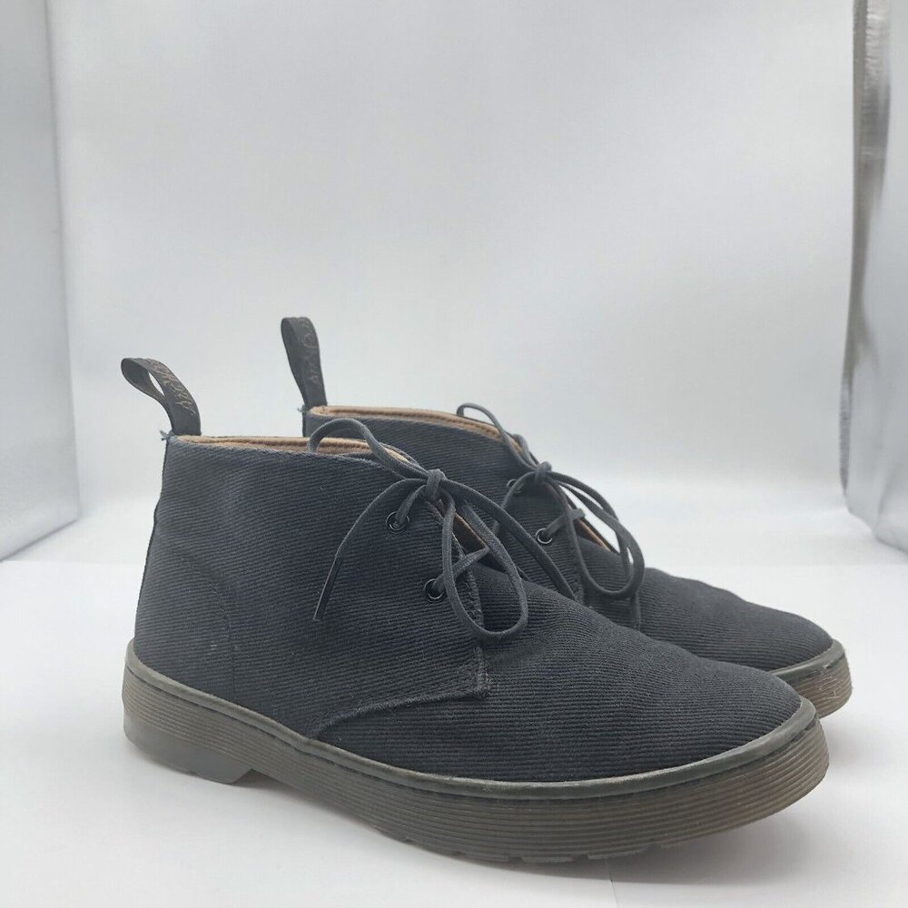Dr. Martens Daytona Women Black Canvas Desert Boot US 6 Vegan
